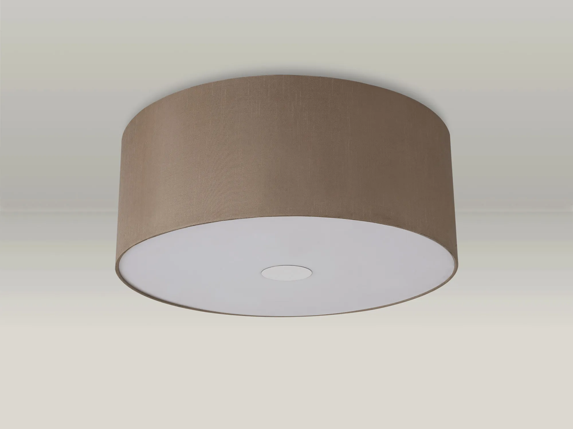 Baymont 50cm, Flush 3 Light Polished Chrome, Antique Gold/Ruby, Frosted Diffuser DK0364  Deco Baymont CH AG